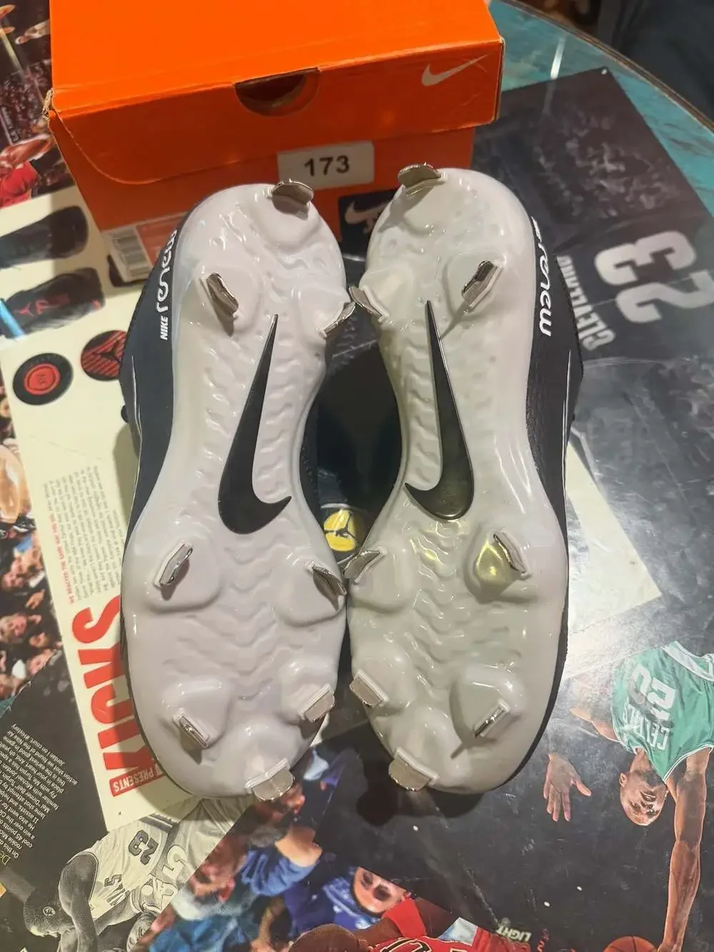 Nike Hyperdiamond 4 Pro Metal Softball Cleats Black White Renew